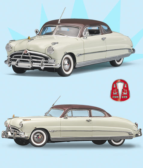 Hudson diecast released by Franklin Mint Jan '06; Only 2500 made