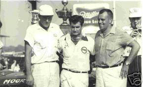 Bud Moore, Buck Baker, Jack Smith - 1960 Firecracker 250