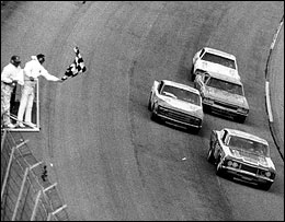 Rookie Driver of the Year Jody Ridley snagged Donlavey's only victory at Delaware's Dover Downs International Speedway in 1981.