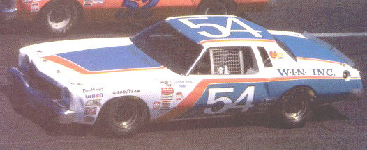 Winning car at Talladega 1978, Lennie Pond's only Cup Win