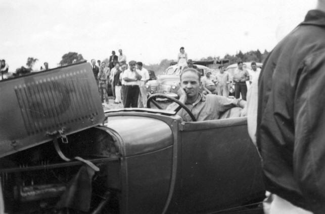 A thoughtful Lloyd Moore in the early days