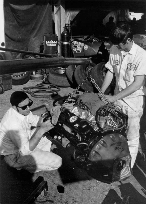 Mario Rossi on the Left in sunglasses