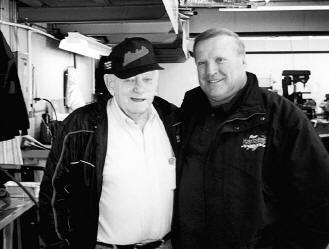 Ray with AJ Foyt recently