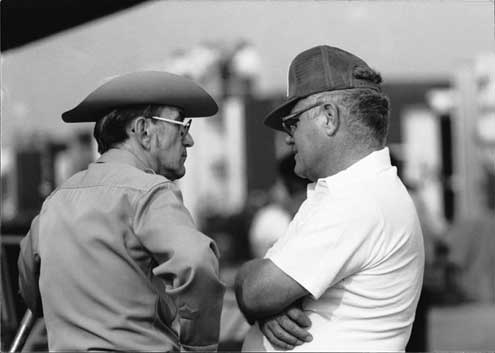 Smokey Yunick with Banjo